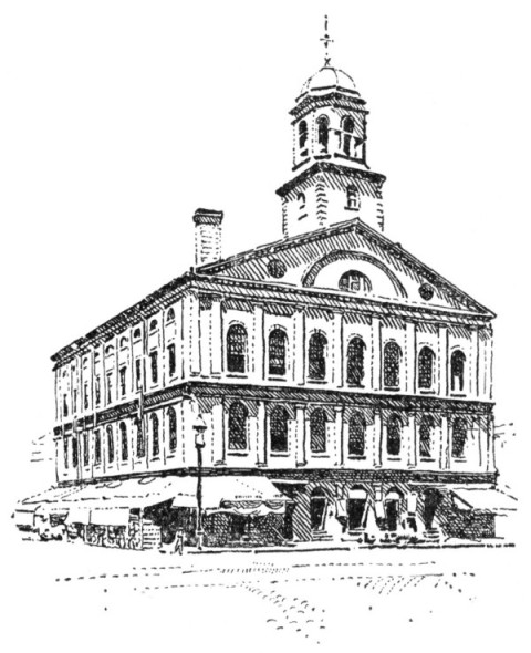 Faneuil Hall, Boston.