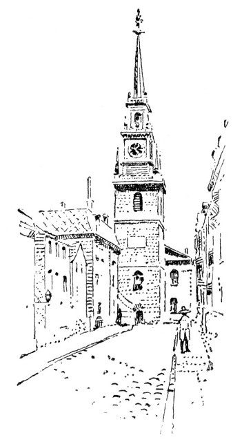 The Old North Church.
