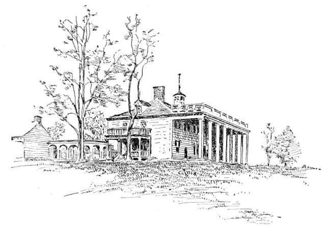 Washington's Home--Mount Vernon.