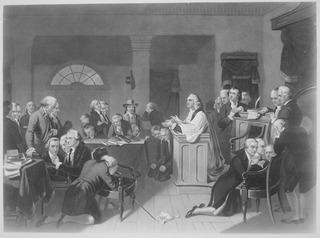 The First Prayer in Congress 1774
